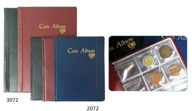 CBE PVC COIN ALBUM